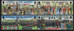 2000 Alderney  A154-61 Garrison Island Events  no.4. U/M (MNH)