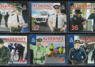 2003 Alderney  A.217-22  Community Services (3rd series) Alderney Police. U/M (MNH)