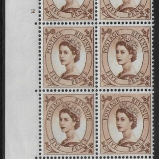 S101  5d crowns wmk. Cyld. 2 no dot perf E/I   mounted mint.