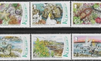 2007 Alderney A309-14 Ramsar Site Set of 6 Vals U/M (MNH)