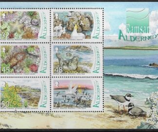 2007 Alderney MSA315 Ramsar Site Mini-Sheet U/M (MNH)