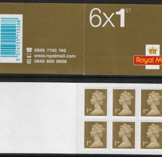 MB4 6 x 1st Issued 2002 containing sg 2295 Walsall.