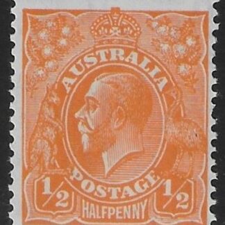 1928  Australia  SG.94  ½d orange U/M (MNH)