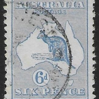1913  Australia  SG.9   6d ultramarine  used