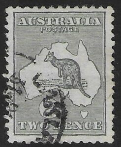 1913 Australia SG.3 2d grey used.