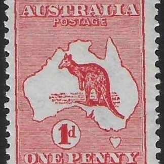 1913  Australia  SG.2  1d red Die 1   mounted mint.