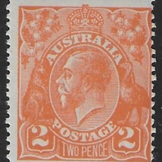 1920  Australia  SG.62  2d brown-orange.  U/M (MNH)