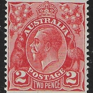 1931  Australia  SG.127  2d golden scarlet. U/M (MNH)