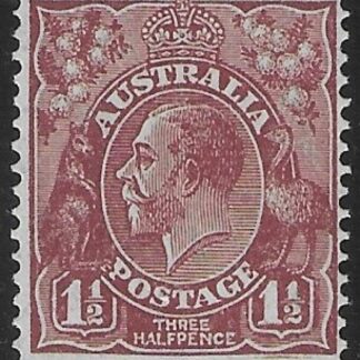 1936  Australia  SG.126 1½d  red-brown . U/M (MNH)