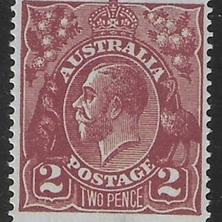 1924  Australia  SG.78  2d red-brown.  U/M (MNH)