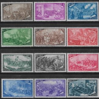 1948 Italy - SG.706-17  Cent. 1848 Revolution. set 12 values.  U/M (MNH).