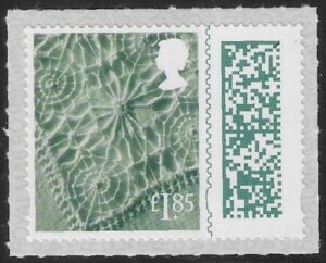 NI172 £1.85 Linen  (Bar Code/Data Matrix)  Litho ISP/Cartor. U/M (MNH)