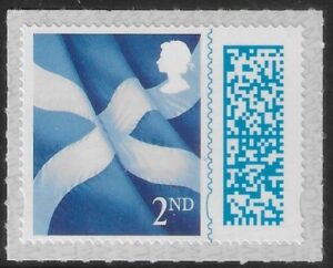 S181  2nd Flag  (Bar Code/Data Matrix)  Litho ISP/Cartor. U/M (MNH)