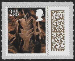 W162  2nd  Leek  (Bar Code/Data Matrix)  Litho ISP/Cartor. U/M (MNH)