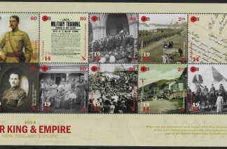 2014 New Zealand  SG.3592-601 Centenary of WW1 set 10 values. U/M (MNH)