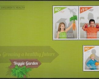 2014 New Zealand  MS.3612 Childrens Health mini sheet. U/M (MNH)