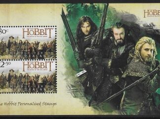 2014  New Zealand  MS.3622 The Hobbit Personalised Stamps.   U/M (MNH)