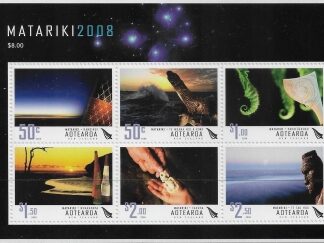 2008  New Zealand  MS.3051 Matariki.  mini sheet.U/M (MNH)
