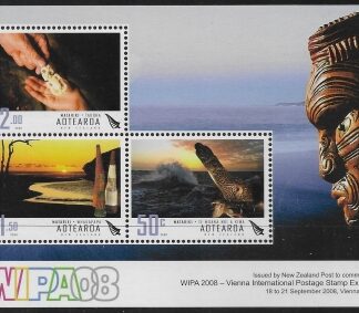 2008  New Zealand  MS.3091 WIPA08  Int Stamp Exhibition.  mini sheet.U/M (MNH)