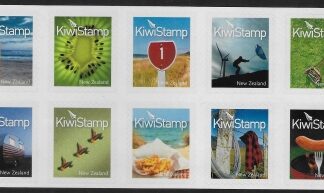 2009  New Zealand  MS.3162Ba  KiwiStamps. pane of 10 self adhesive.. U/M (MNH)