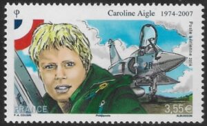 2014 France SG5559 40th Birth Ann. of Caroline Aigle (fighter pilot) U/M (MNH)