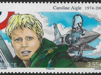 2014 France SG5559 40th Birth Ann. of Caroline Aigle (fighter pilot) U/M (MNH)