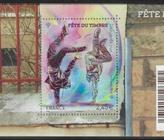 2014 France MS5660 Stamp Day Dance Mini Sheet U/M (MNH)