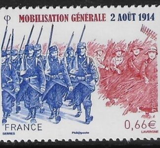 2014 France SG5619 Centenary of Start of World War I U/M (MNH)