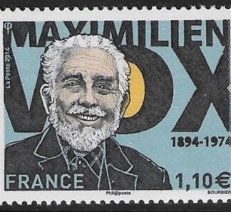 2014 France SG5662 120th Birth Anniv of Mximillian Vox U/M (MNH)