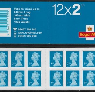 ME4b 12 x 2nd  sg 2039 (Walsall) With new Validity Text on Back