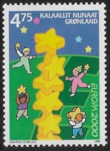 2000 Greenland SG.381 Europa 'Building Europe' U/M (MNH)