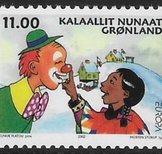 2002 Greenland SG.414 Europa 'Circus'  U/M (MNH)