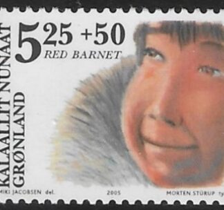 2005 Greenland SG.472 60th Anniv. Save The Children. U/M (MNH)