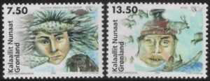 2006 Greenland SG.498-9 Nordic Mythology  U/M (MNH)