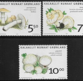 2006 Greenland SG.501-3 Fungi  U/M (MNH)