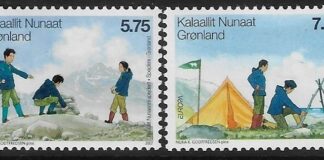 2007 Greenland SG.519- 20 Europa 'Scouting' U/M (MNH)