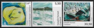 2008 Greenland SG.542-4 Greenlandic Artists  U/M (MNH)