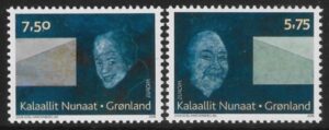 2008 Greenland SG.545-6  Europa 'Letter Writing' U/M (MNH)