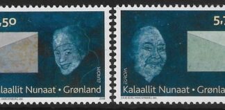 2008 Greenland SG.545-6  Europa 'Letter Writing' U/M (MNH)