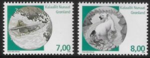 2008 Greenland SG.549-50 Nordic Mythology U/M (MNH)