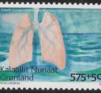2008 Greenland SG.555 National Campaign against Tubercolosis U/M (MNH)