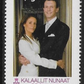 2008 Greenland SG.556 Marriage of Prince Joachim & Maria Cavallier. U/M (MNH)