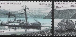 2008 Greenland SG.565-6 Alfred Erik Nordenskiold's Expeditions. U/M (MNH)