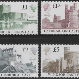 1988 Castles SG.1410-1413 Harrison set 4 U/M (MNH)