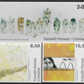 2007 Greenland SG.527-9 Greenland Artists. U/M (MNH)