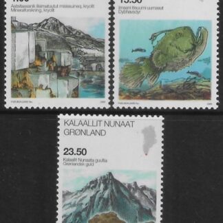 2009  Greenland SG.586-8  Science.  U/M (MNH)