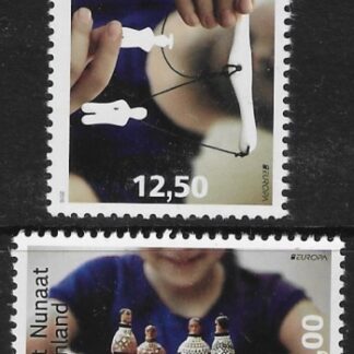 2015  Greenland SG.771-2  Europa 'Old Toys'. U/M (MNH)
