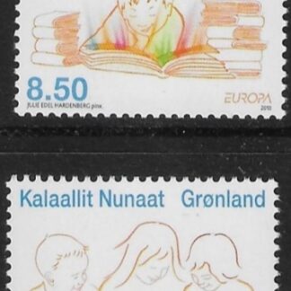 2010  Greenland SG.601-2  Europa 'Childrens Books'. U/M (MNH)