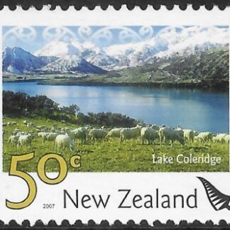 2003-9 New Zealand - SG.2602 50c  Lake Coleridge. U/M (MNH)