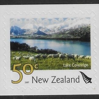 2003-9 New Zealand - SG.2612  50c Lake Coleridge S/adh. U/M (MNH)